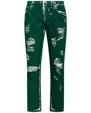 Dolce & Gabbana Dark Jeans Cotton, Elastane - Green