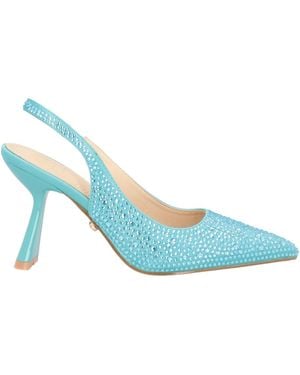 Twenty Four Haitch Court Shoes - Blue