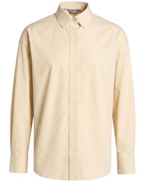 Max Mara Ivory Shirt Polyamide, Elastane - Natural