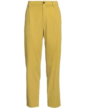 TRUE NYC Pants Cotton, Lyocell, Elastane - Yellow