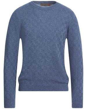 Messagerie Azure Jumper Merino Wool, Viscose, Polyamide, Cashmere - Blue