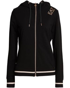 EA7 Sweatshirt Cotton, Elastane - Black