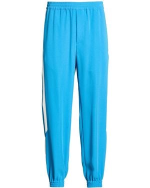 McQueen Azure Pants Viscose, Polyester - Blue
