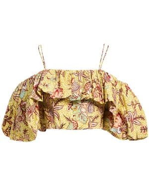 Ulla Johnson Top - Metallic