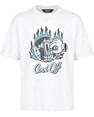 Tee Library T-Shirt Cotton - White