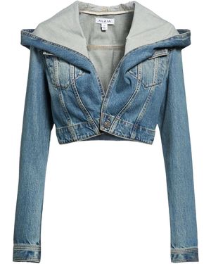 Alaïa Denim Outerwear Cotton - Blue