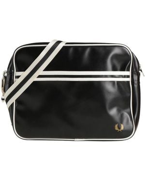 Fred Perry Cross-Body Bag Recycled Polyester - Black