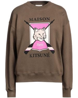 Maison Kitsuné Sweatshirt - Brown