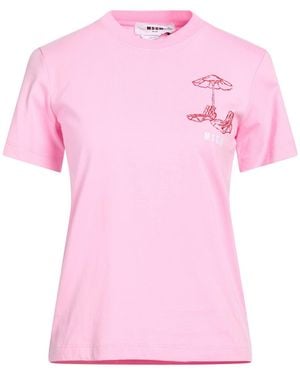 MSGM T-Shirts - Pink
