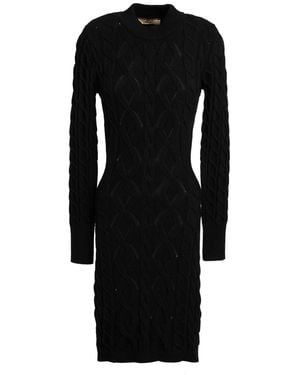 Akep Mini Dress Viscose, Polyester, Polyamide - Black