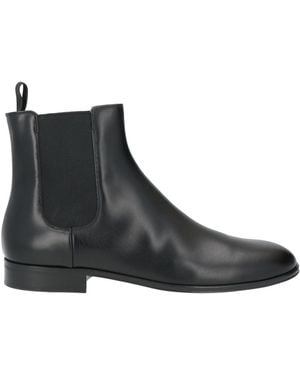 Gianvito Rossi Ankle Boots Leather - Black