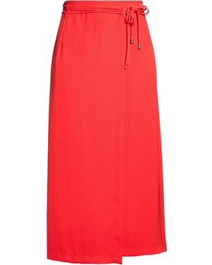 Ottod'Ame Midi Skirt - Red