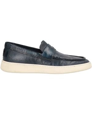 Corvari Loafers Leather - Blue