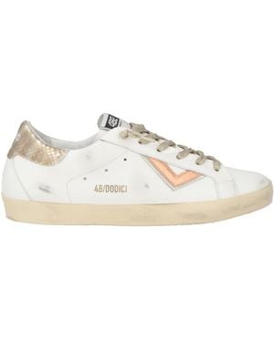 4b12 Sneakers Leather - White
