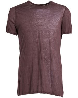 Rick Owens Chocolate T-Shirt Cotton - Purple