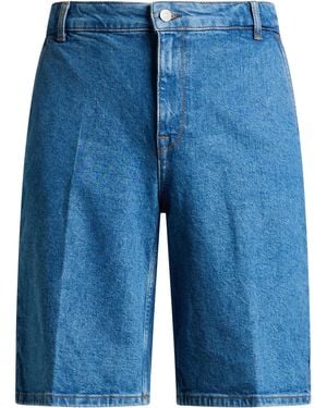 SELECTED Denim Shorts Organic Cotton, Hemp, Elastane - Blue