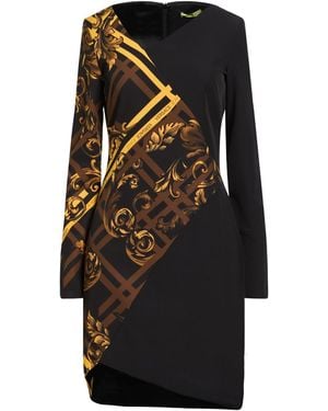Versace Jeans Couture Mini Dress Polyester, Elastane - Black