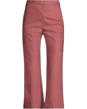 Maliparmi Pants Cotton, Polyamide, Elastane - Red