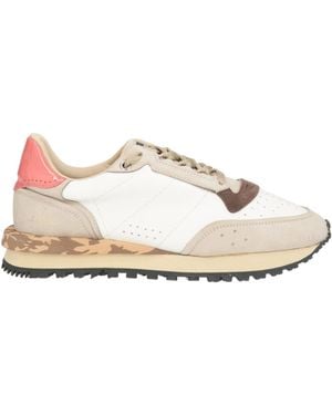 HIDNANDER Sneakers Leather, Textile Fibers - Natural