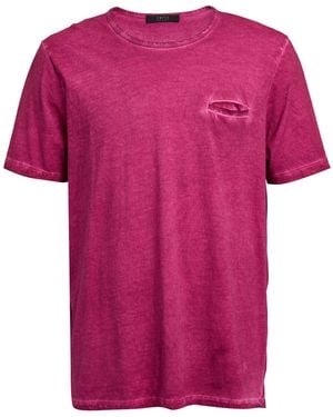 Vneck T-Shirt - Pink