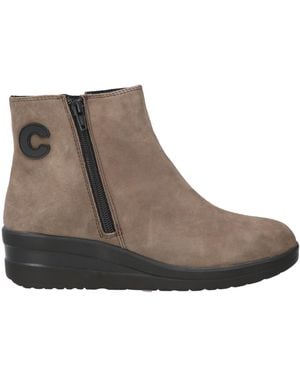 Cinzia Soft Ankle Boots - Brown