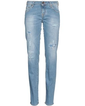 Jacob Cohen Premium Jeans Cotton, Polyester, Elastane - Blue