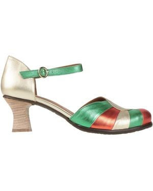Fly London Pumps Leather - Green