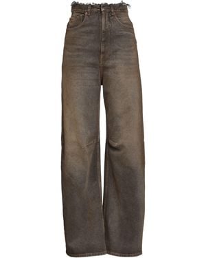 MM6 by Maison Martin Margiela Jeans Cotton - Grey