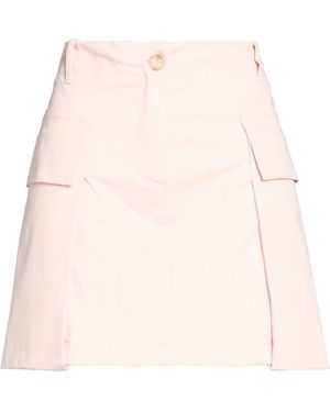 Haveone Blush Mini Skirt Cotton, Elastane - Natural