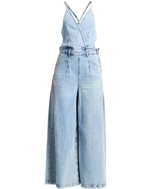 Liu Jo Jumpsuit Cotton, Lyocell - Blue