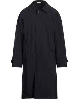 Boglioli Midnight Overcoat & Trench Coat Virgin Wool - Blue