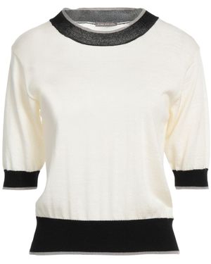 In bed with You Jumper Merino Wool - White