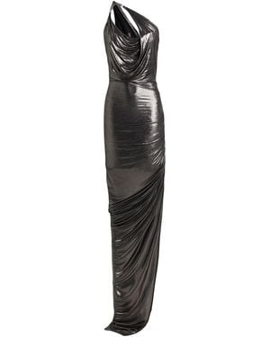 Rick Owens Maxi Dress Viscose, Elastane - Black