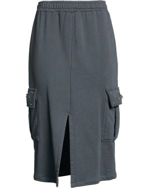ViCOLO Midi Skirt Cotton - Gray