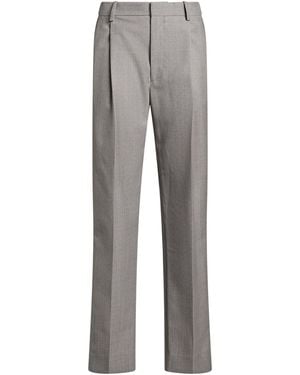 Victoria Beckham Trousers Virgin Wool - Grey
