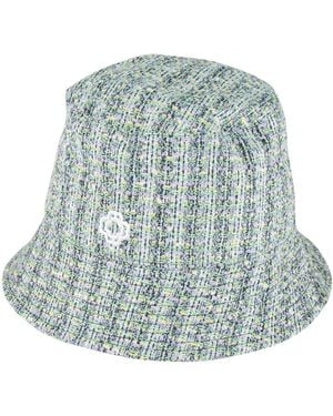 Maje Hat Cotton, Viscose, Acrylic, Polyamide, Metallic Fiber - Green