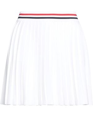 Thom Browne Mini Skirt Viscose, Polyester, Polyamide, Elastane - White
