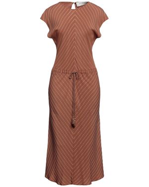 KATIA GIANNINI Midi Dress - Brown