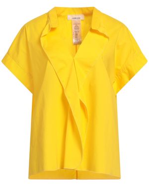 Liviana Conti Marigold Top Cotton, Polyamide, Elastane - Yellow
