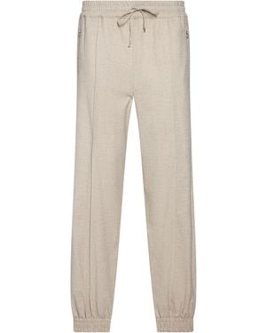 D.exterior Pants Polyester, Viscose, Wool, Polyamide, Elastane - Natural
