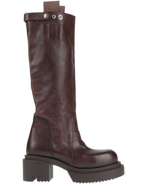 Rick Owens Boot Leather - Brown