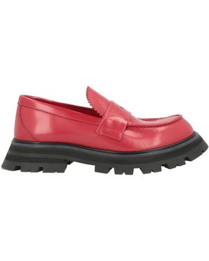 McQueen Loafers - Red