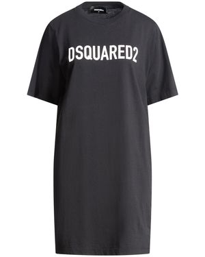 DSquared² Mini Dress Cotton - Black