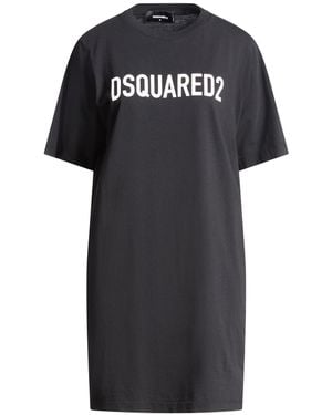 DSquared² Mini Dress Cotton - Black