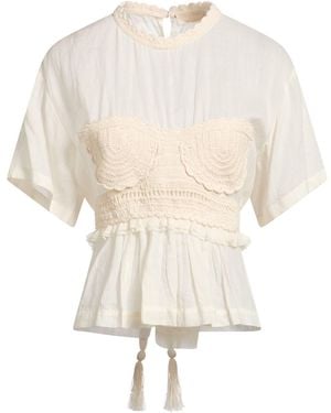 Ulla Johnson Top Ramie, Cotton - White