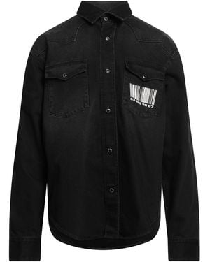 Vetements Denim Shirt - Black