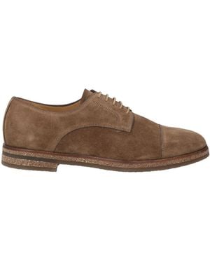 Neil Barrett Khaki Lace-Up Shoes Leather - Brown