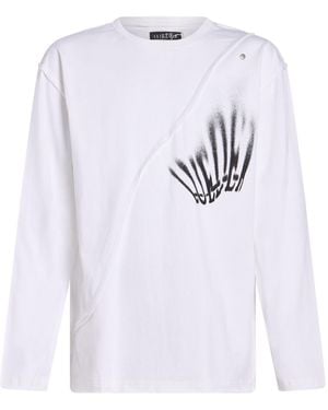 LUEDER Cream T-Shirt Cotton - White