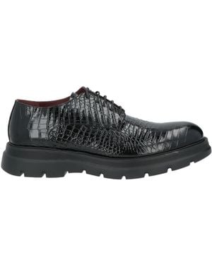 Giovanni Conti Lace-Up Shoes Leather - Black