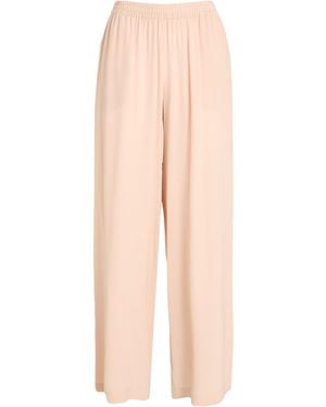 Gianluca Capannolo Blush Pants Silk - Natural